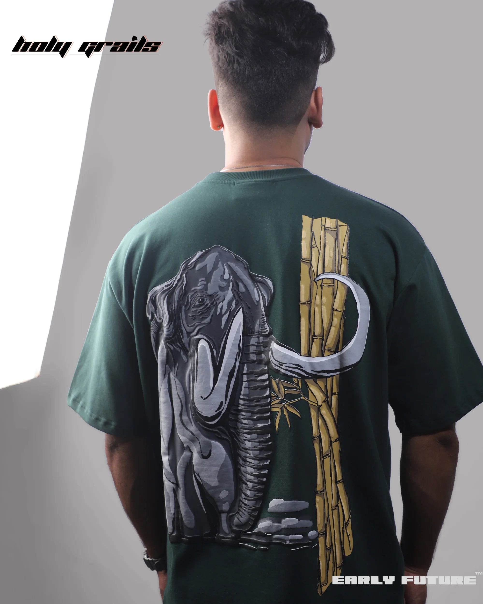 Mammoth Green T Shirt HG x Early Future