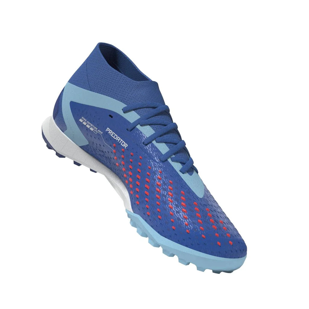 adidas Predator Accuracy1 TF Turf Soccer Cleats Bright Royal White Bliss Blue