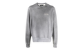 Aged Puff Logo Crewneck Sweatshirt "Grey" AW22MJL052 030