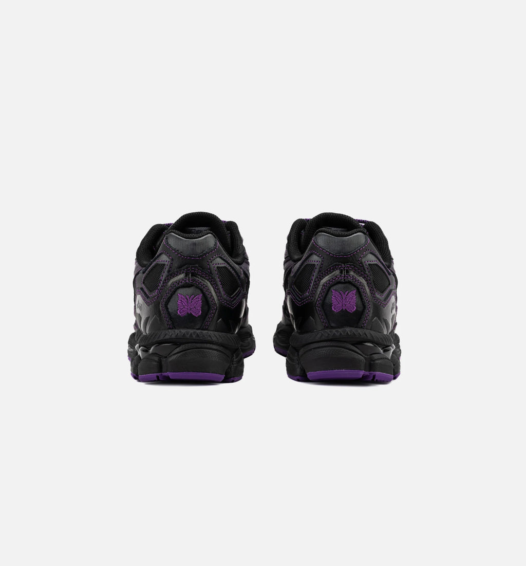Needles Gel NYC Mens Running Shoe Black Purple