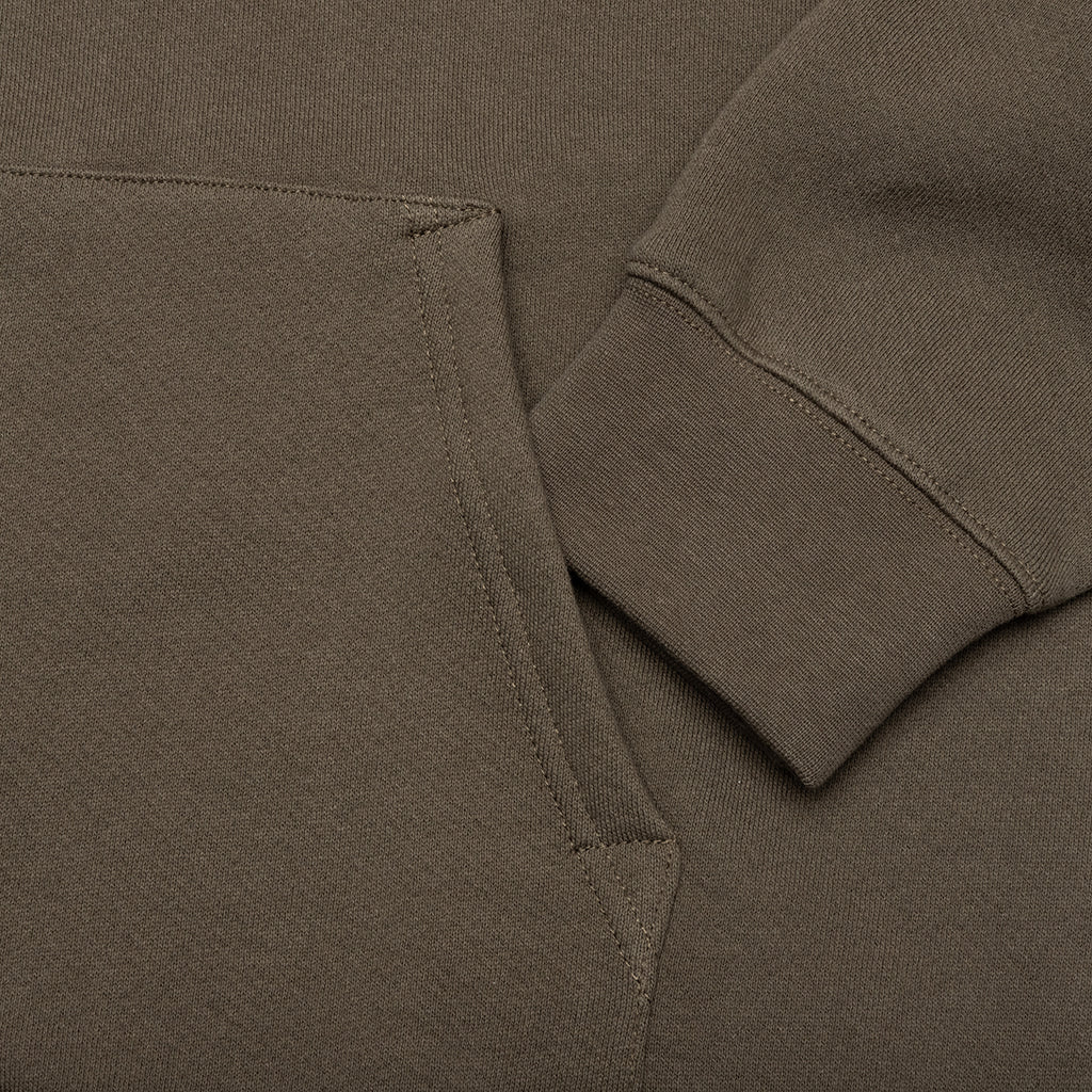 Museum Zip Up Hoodie Coffee