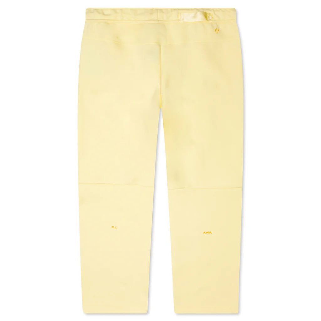 Nike x NOCTA Tech Fleece Open Hem Pant Citron Tint Vivid Sulfur