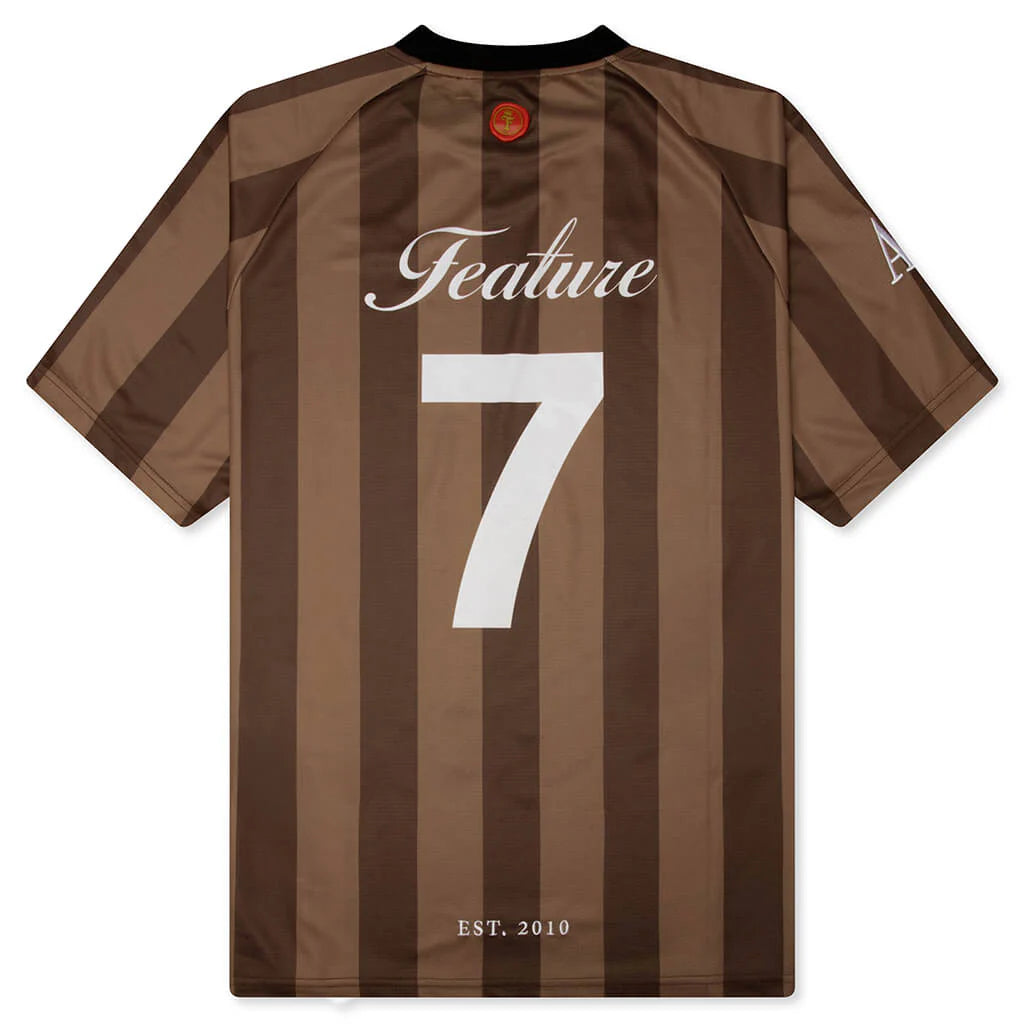 FEATURE x Wynn Soccer Jersey Brown