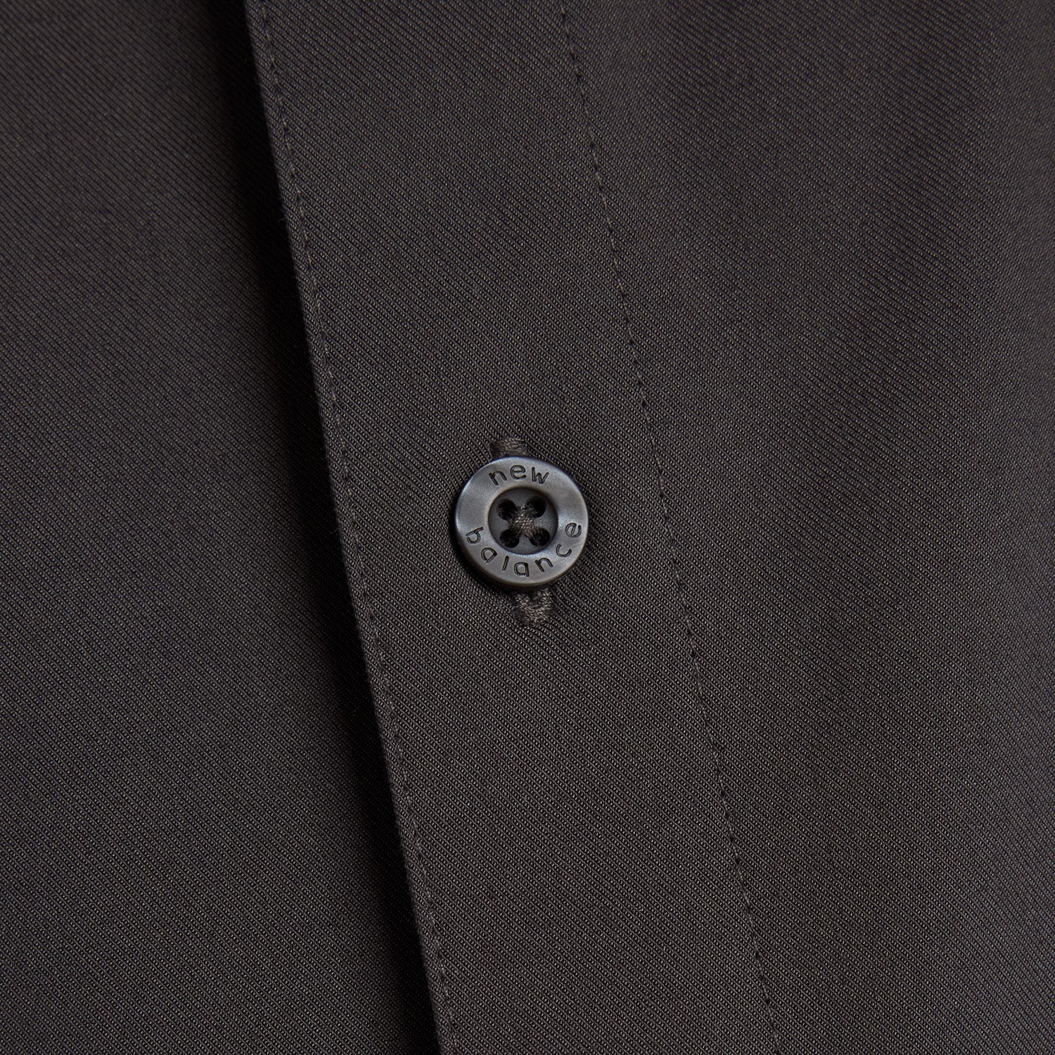 New Balance Numeric Button Up Shirt Dark Grey