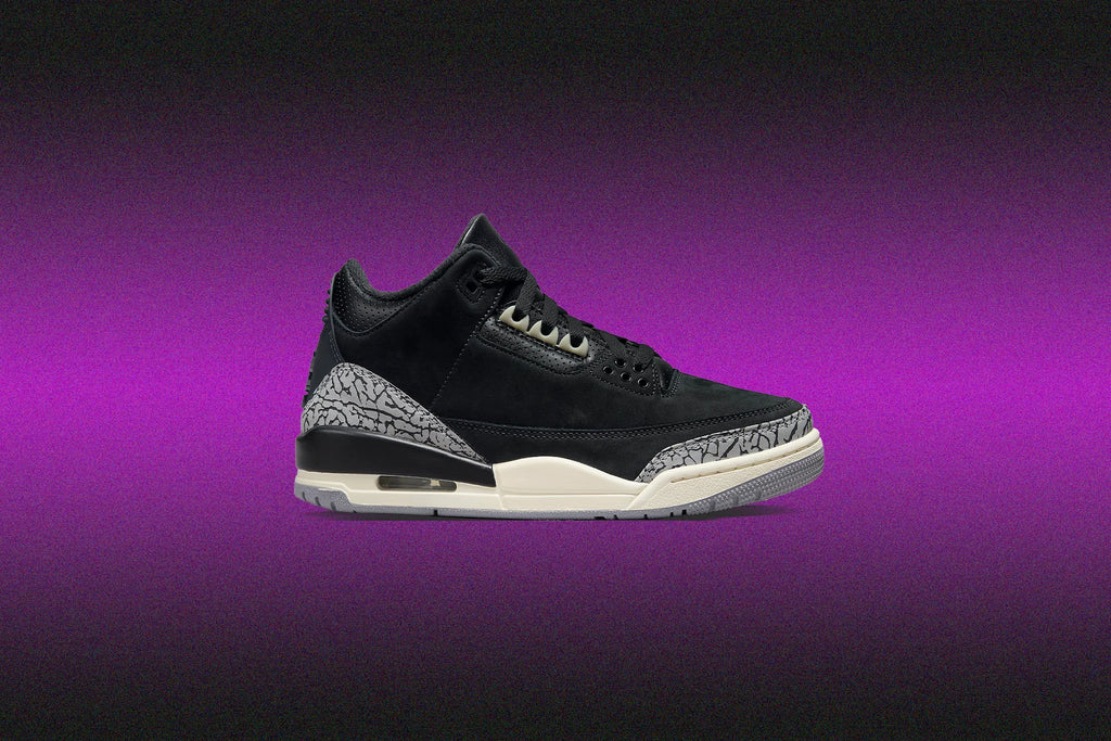 Womens Air Jordan 3 Retro Off Noir Black Sail