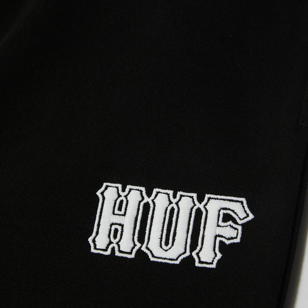 HUF Classic Logo Fleece Pant Black
