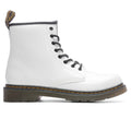 Womens 1460 Patent Leather Boots White Patent Lamper