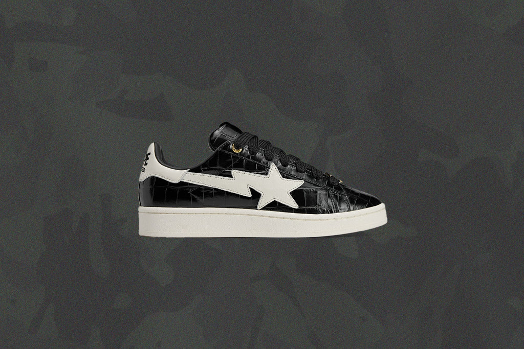 adidas Originals x BAPE Campus 00s Core Black Off White Gold Metallic