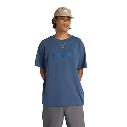 New Balance Numeric Cotton Tee Vintage Indigo