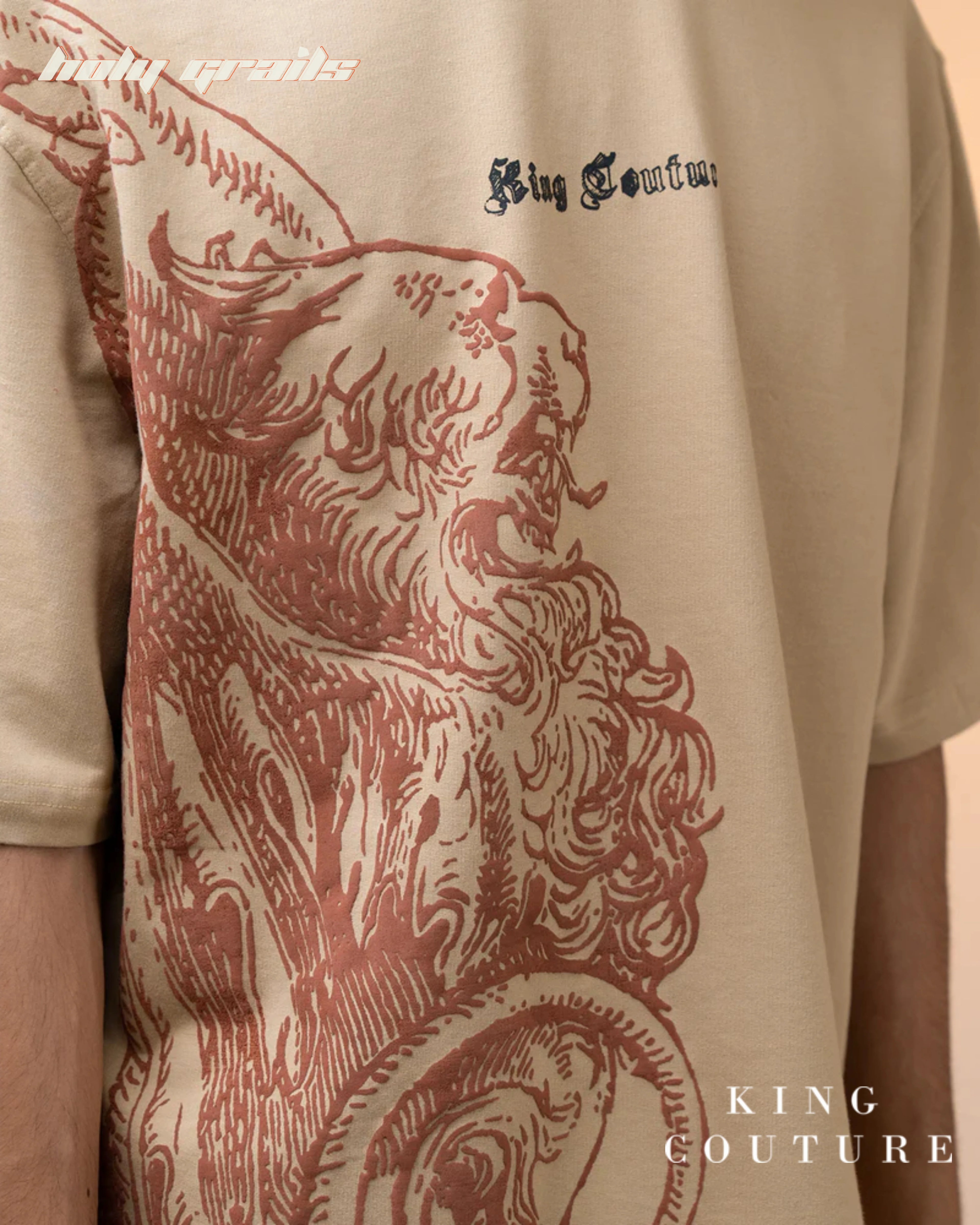 Griffin Lion Tee Shirt HG x King Couture