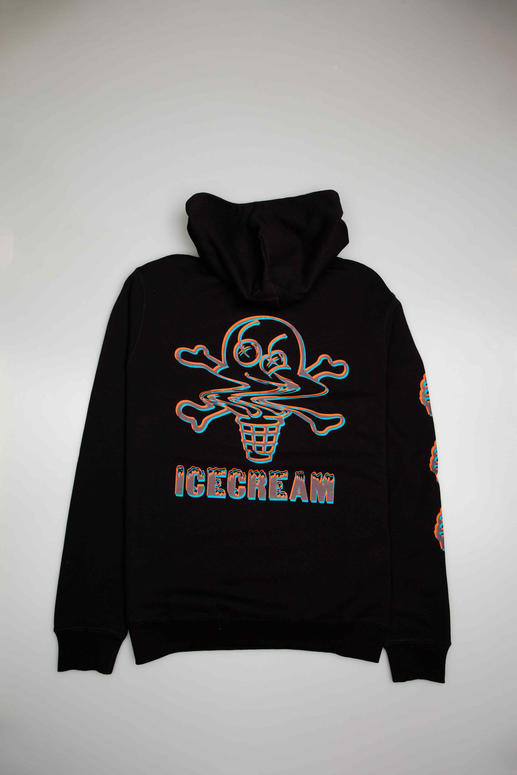 Chocolate Mens Hoodie Black Black