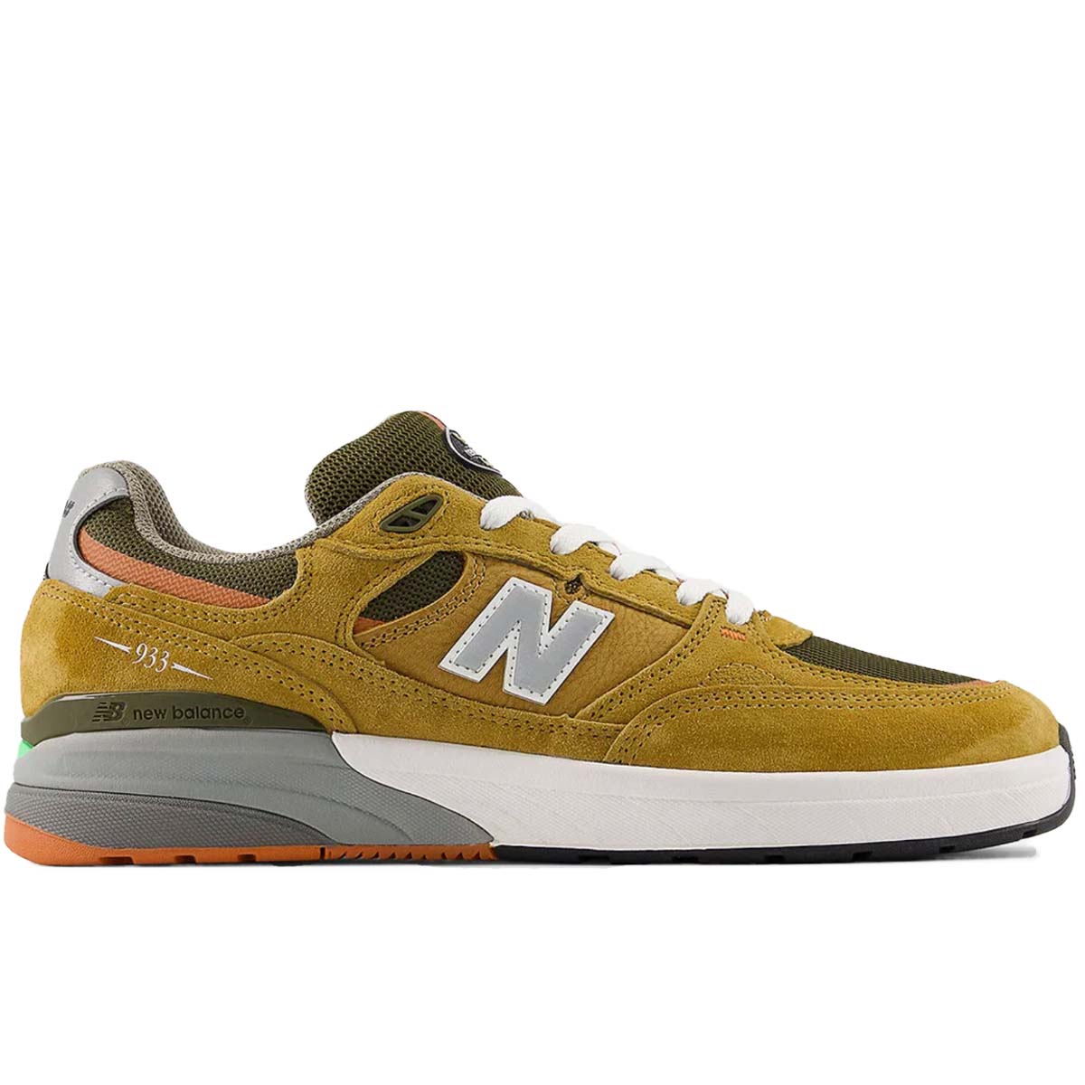 New Balance Andrew Reynolds 933 Wheat Silver Olive