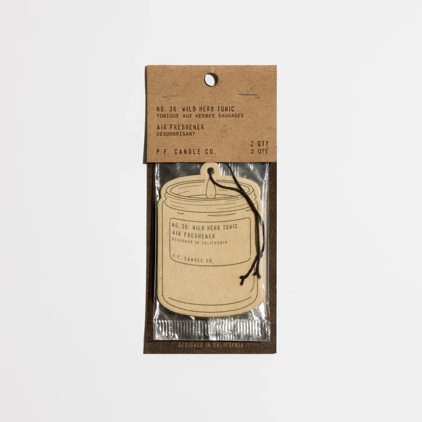 Wild Herb Tonic– Air Freshener 2 pack