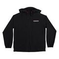 Independent Heights Hooded Windbreaker Jacket Black