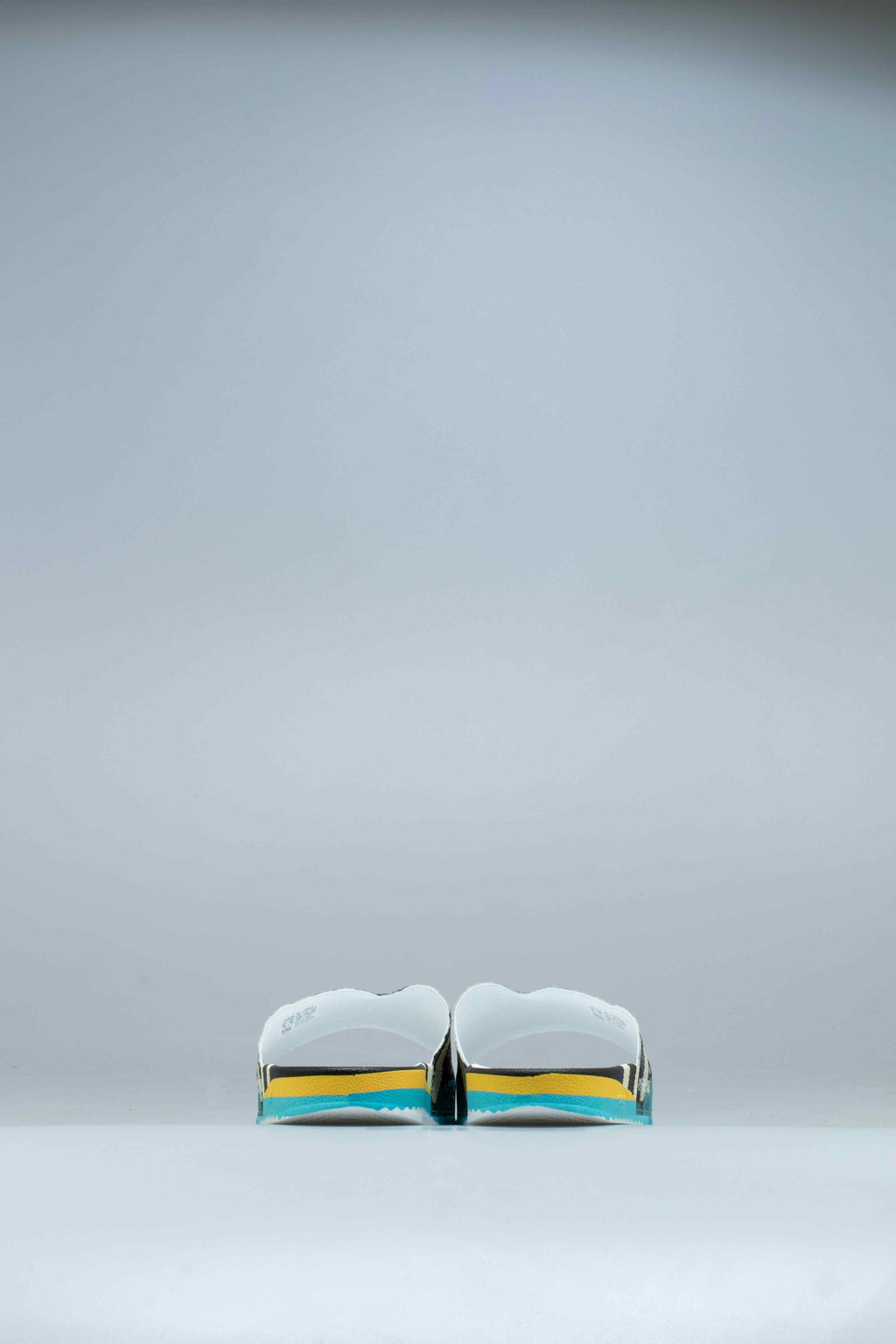 Rs Samba Adilette Mens Slide Core Black Cloud White Bright Blue