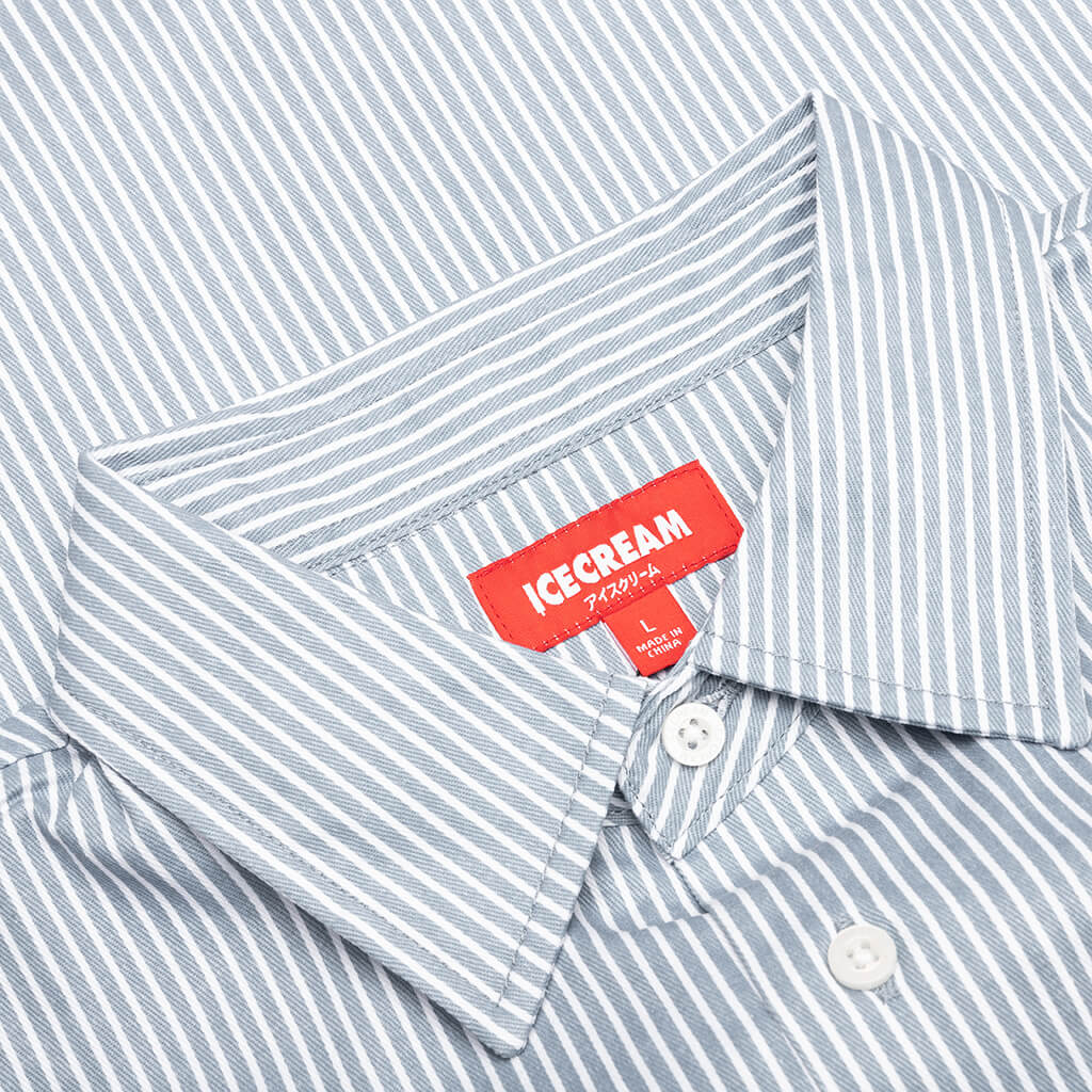 Arcade S S Woven Baby Blue