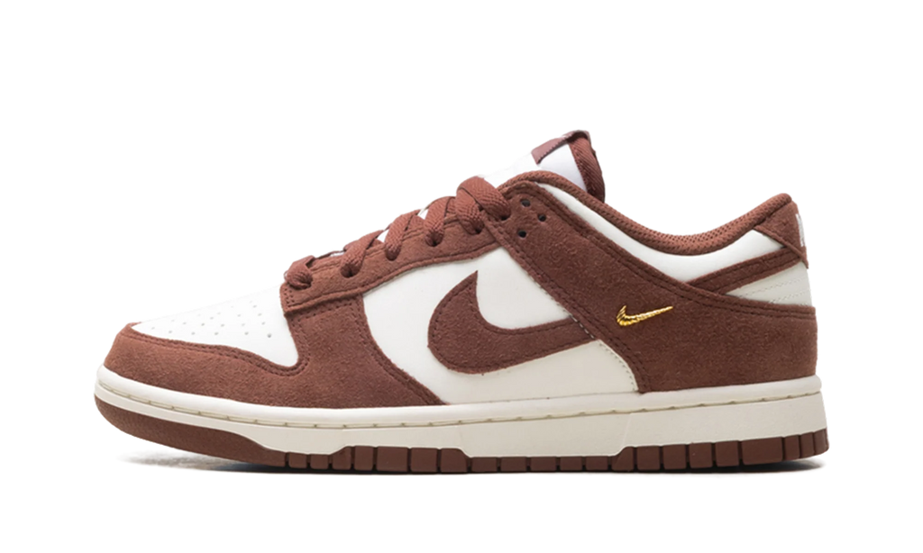 Dunk Low WMNS "Red Sepia Gold Mini Swoosh" IB4417 104