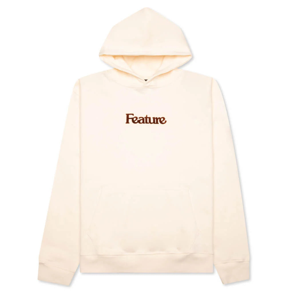 Academy Hoodie Cannoli Cream Gold Flame