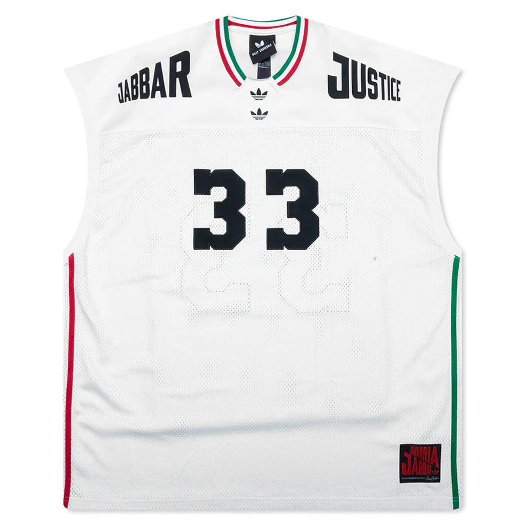 Adidas Originals x Willy Chavarria Basketball Jersey Off White Black