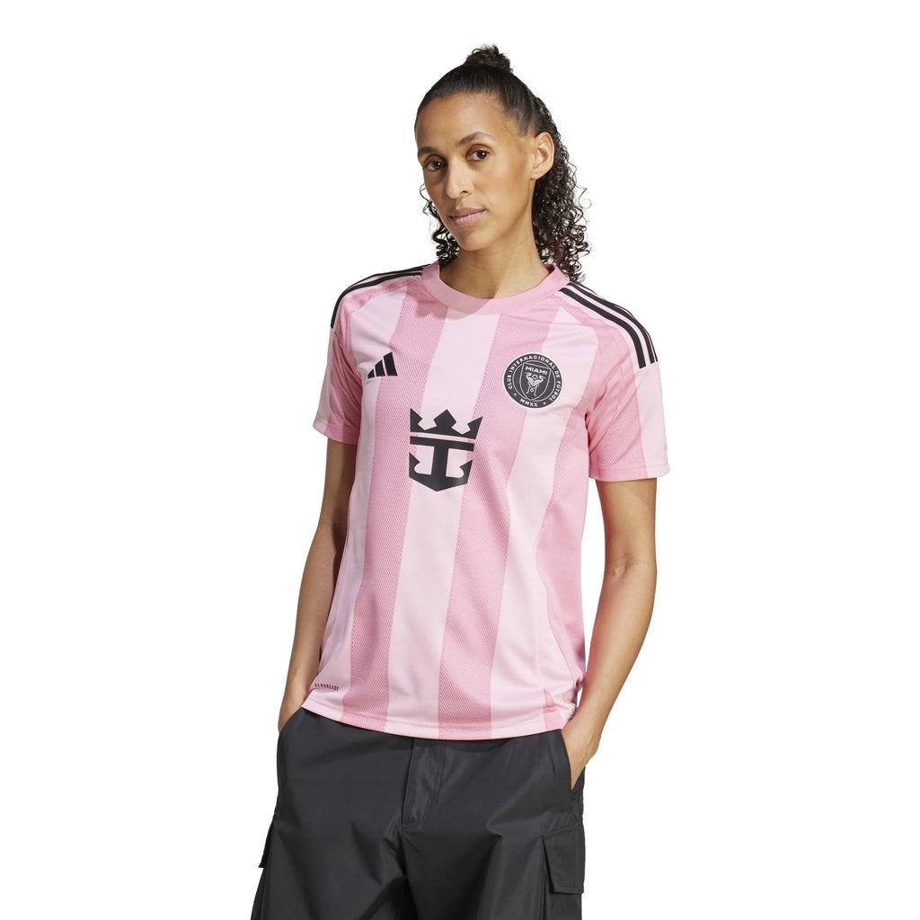 adidas Womens Inter Miami CF Messi Home Jersey 25 26 Pink