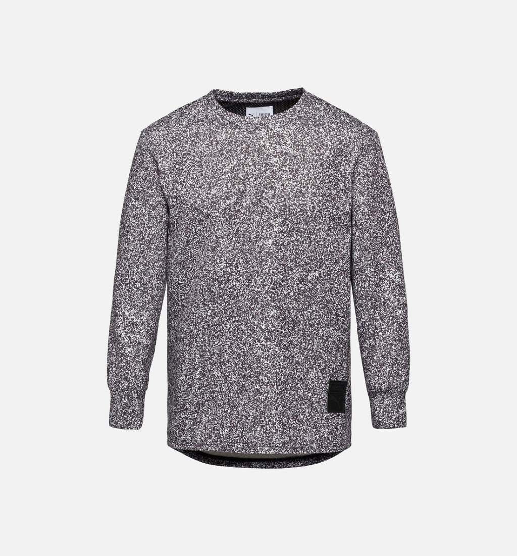 Puma X Trapstar Crew Sweater Mens Puma White White Noise