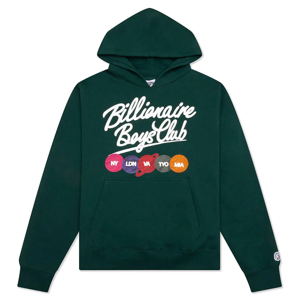 Script Hoodie Rain Forest