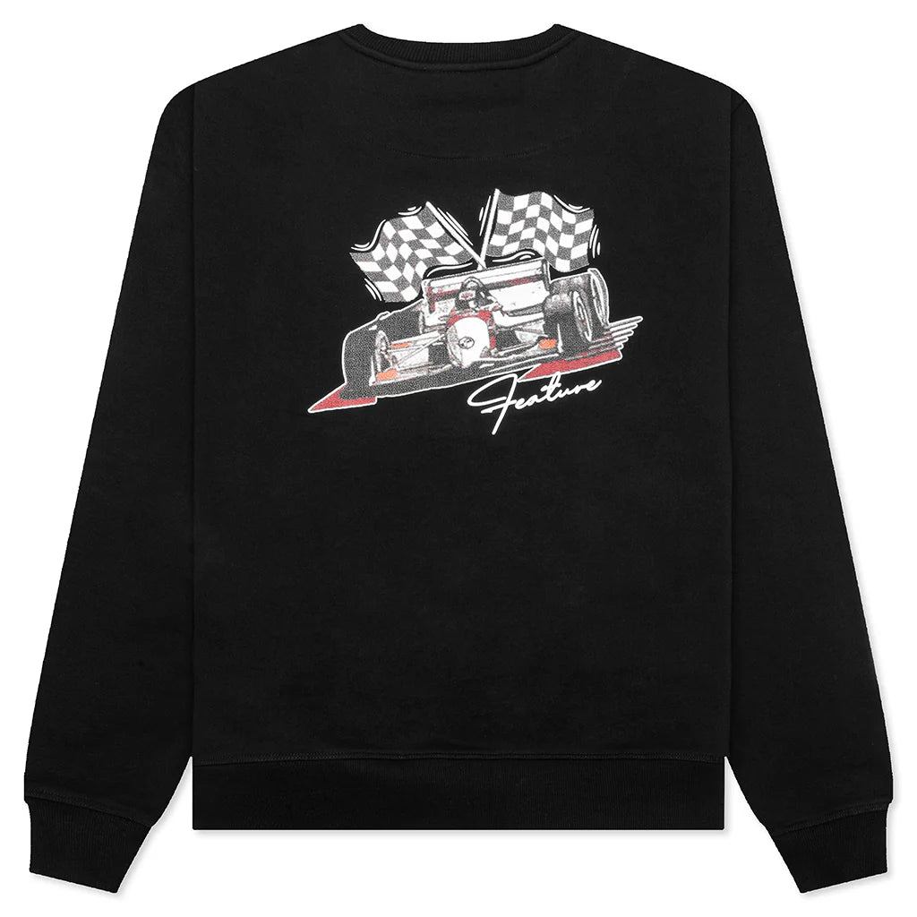 Finish Line Crew Black