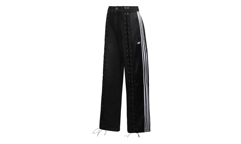 ORIGINALS DENIM FB LACING PANTS WMNS "Black" KS3878