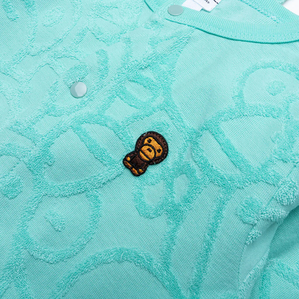 Infants All Baby Milo Pile Rompers Green
