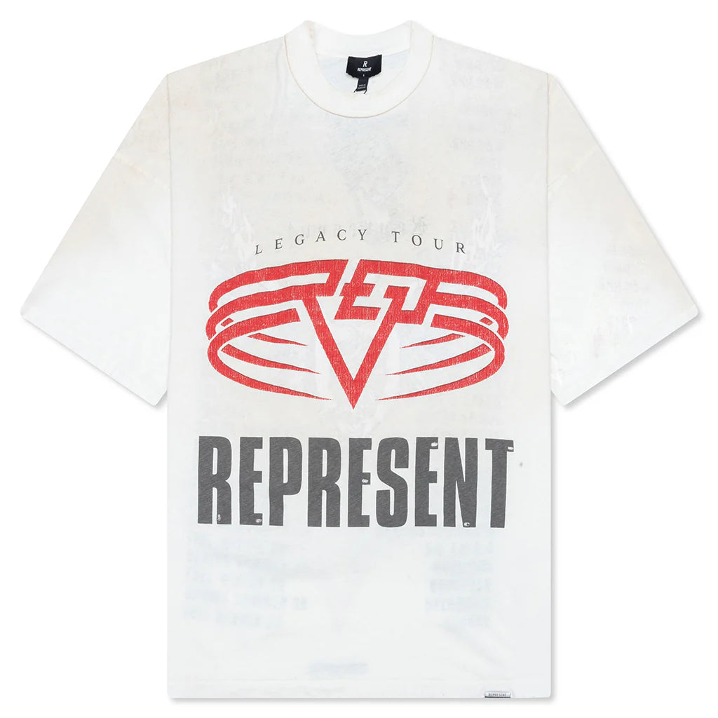 Living Legacy T Shirt Washed Ecru