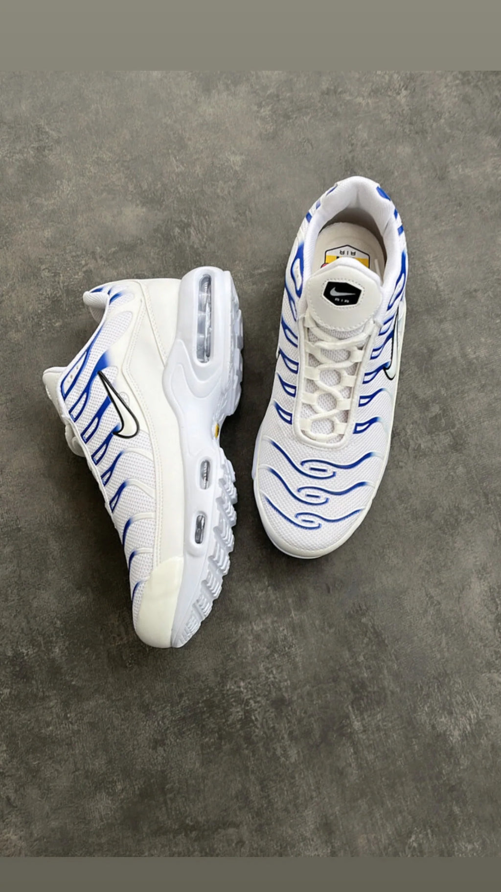 NIKE TN BEYAZ MAVİ