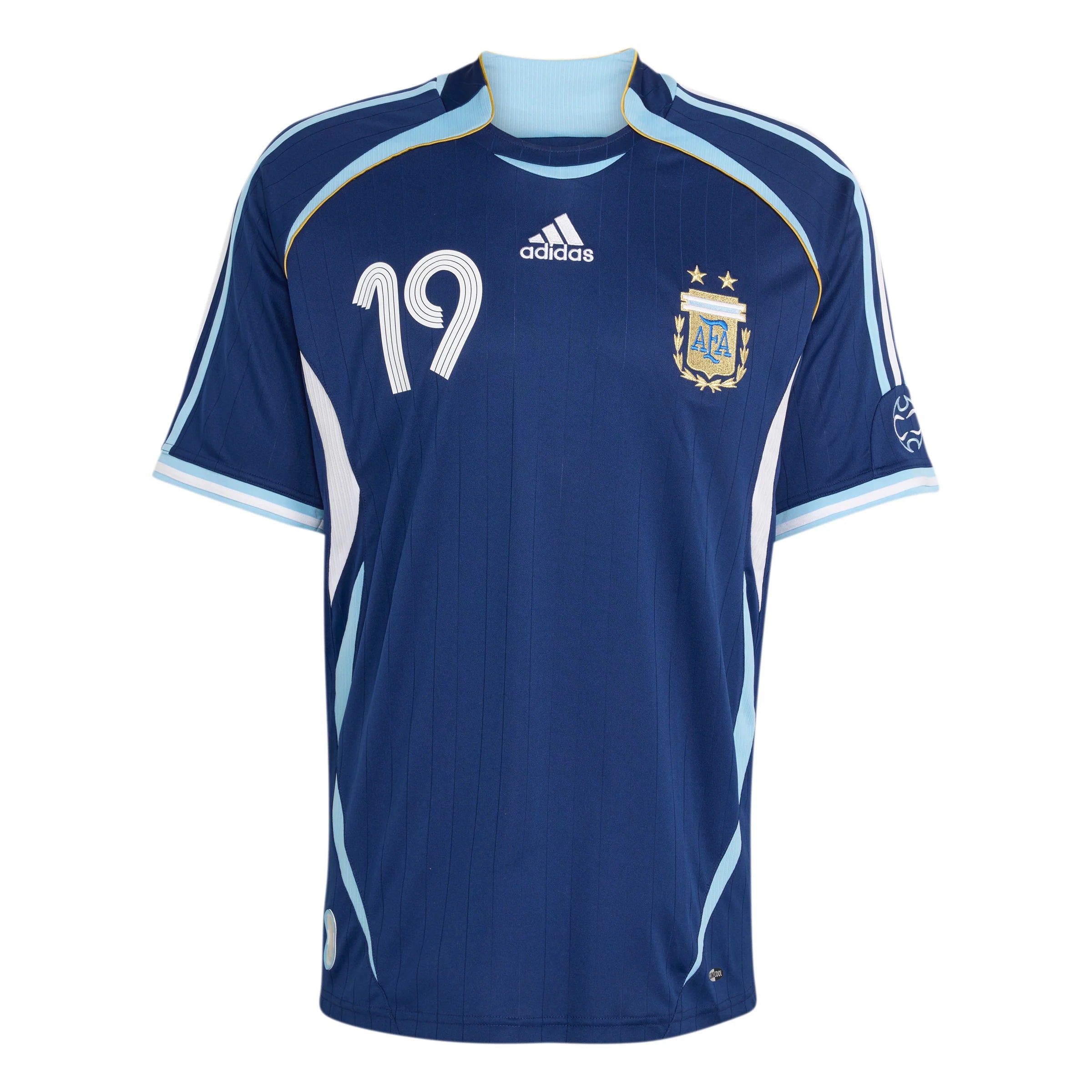 adidas Argentina Away Messi Mens Soccer Jersey 2006 Dark Blue