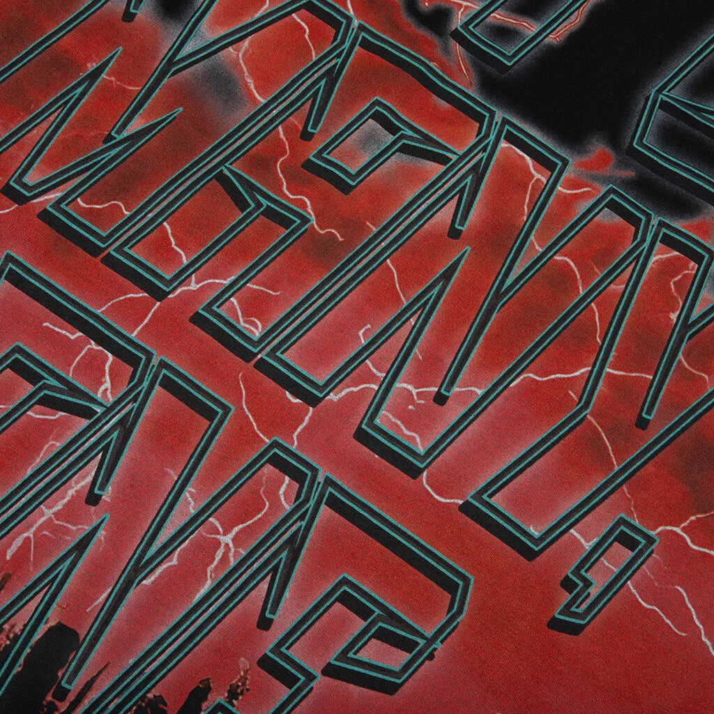 Voltage Sleeveless T Shirt Red