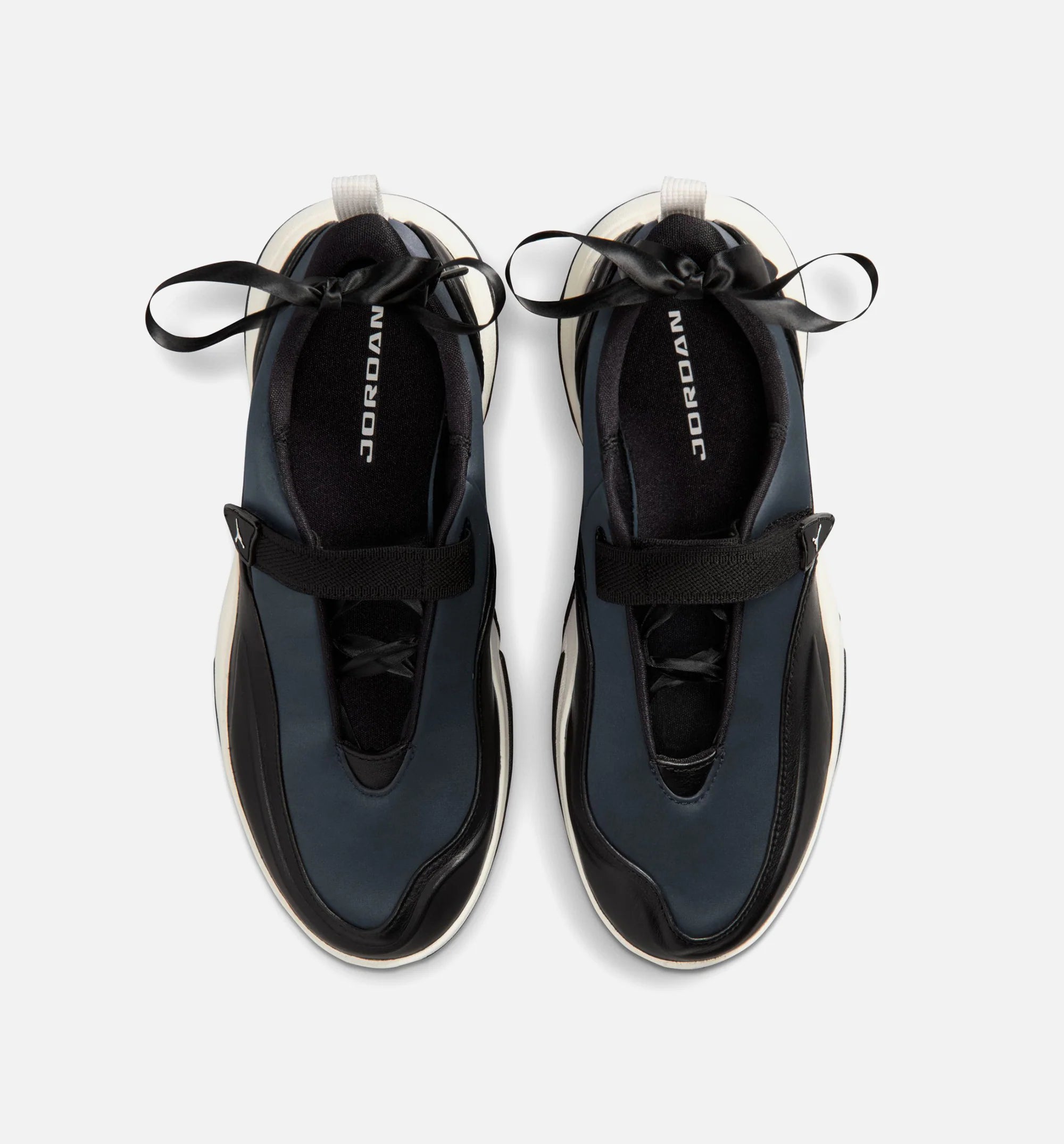 Air Jordan Pointe Womens Lifestyle Shoe Black Sail