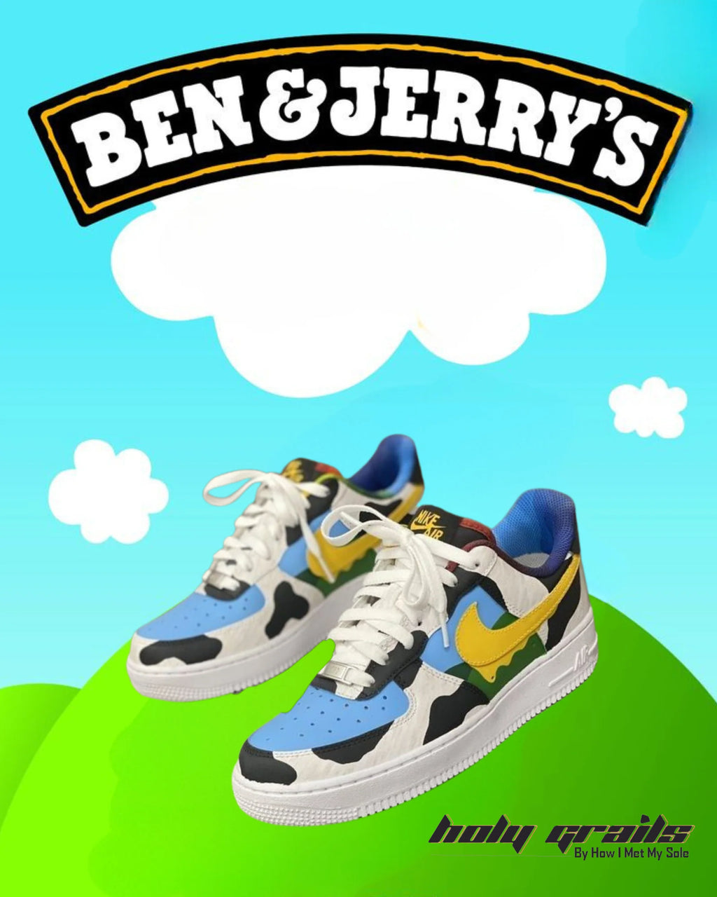 Air Force 1 x Ben Jerry kicks