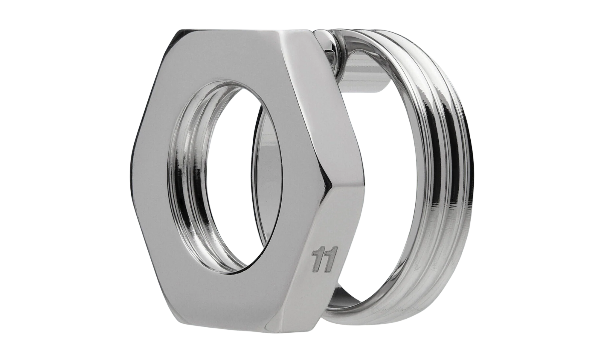 Bolt & Nut Cutout Earring "Silver" SM0VG0022SV0272951