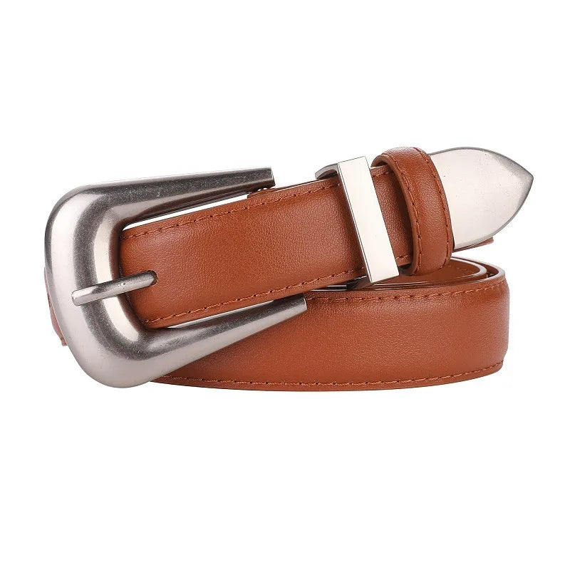Cinto de Couro Feminino Alba