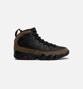 Air Jordan 9 Retro Olive Mens Lifestyle Shoe Black True Red Light Olive