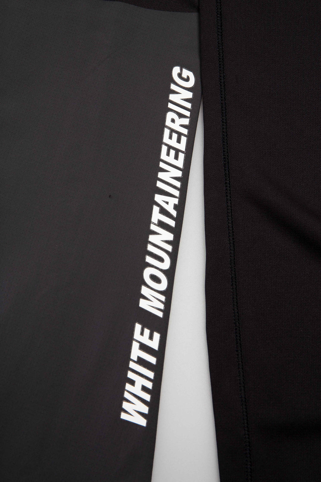 Agravic Bonded Long Sleeve Mens T Shirt Black White