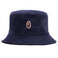 Ape Head Corduroy Bucket Hat Navy