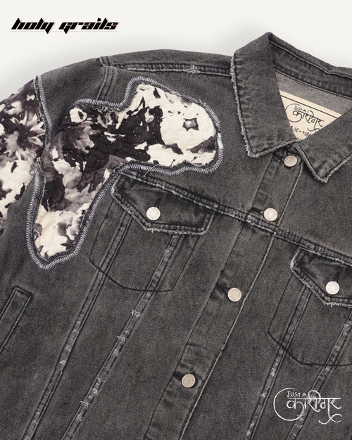 Inner Workings Black Denim Jacket HG x Just A Karigar