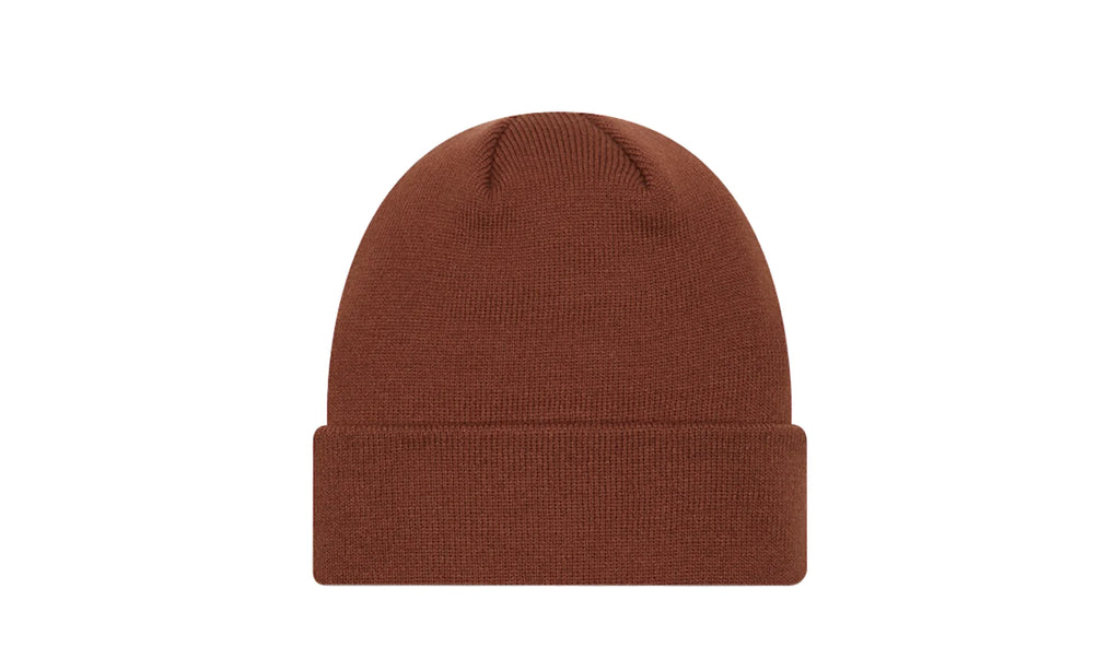 Basic Brown Cuff Knit Beanie "Brown" 60487131