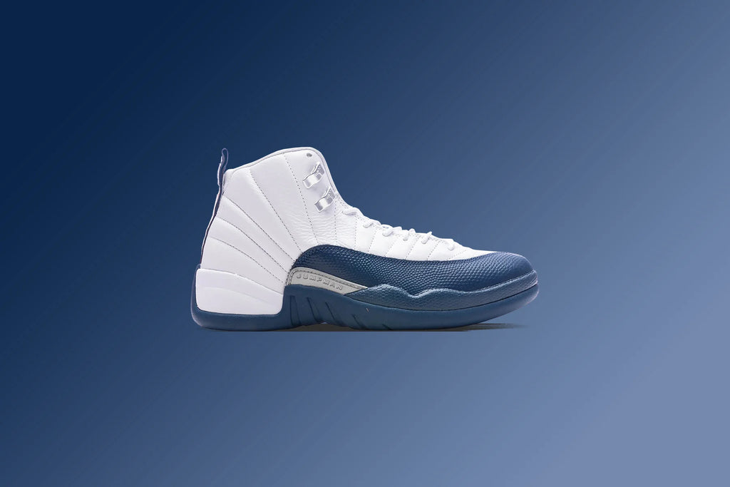 Air Jordan 12 Retro French Blue White French Blue Metallic Silver