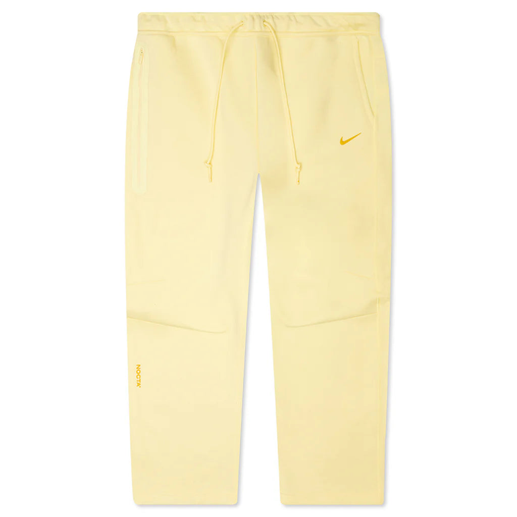 Nike x NOCTA Tech Fleece Open Hem Pant Citron Tint Vivid Sulfur
