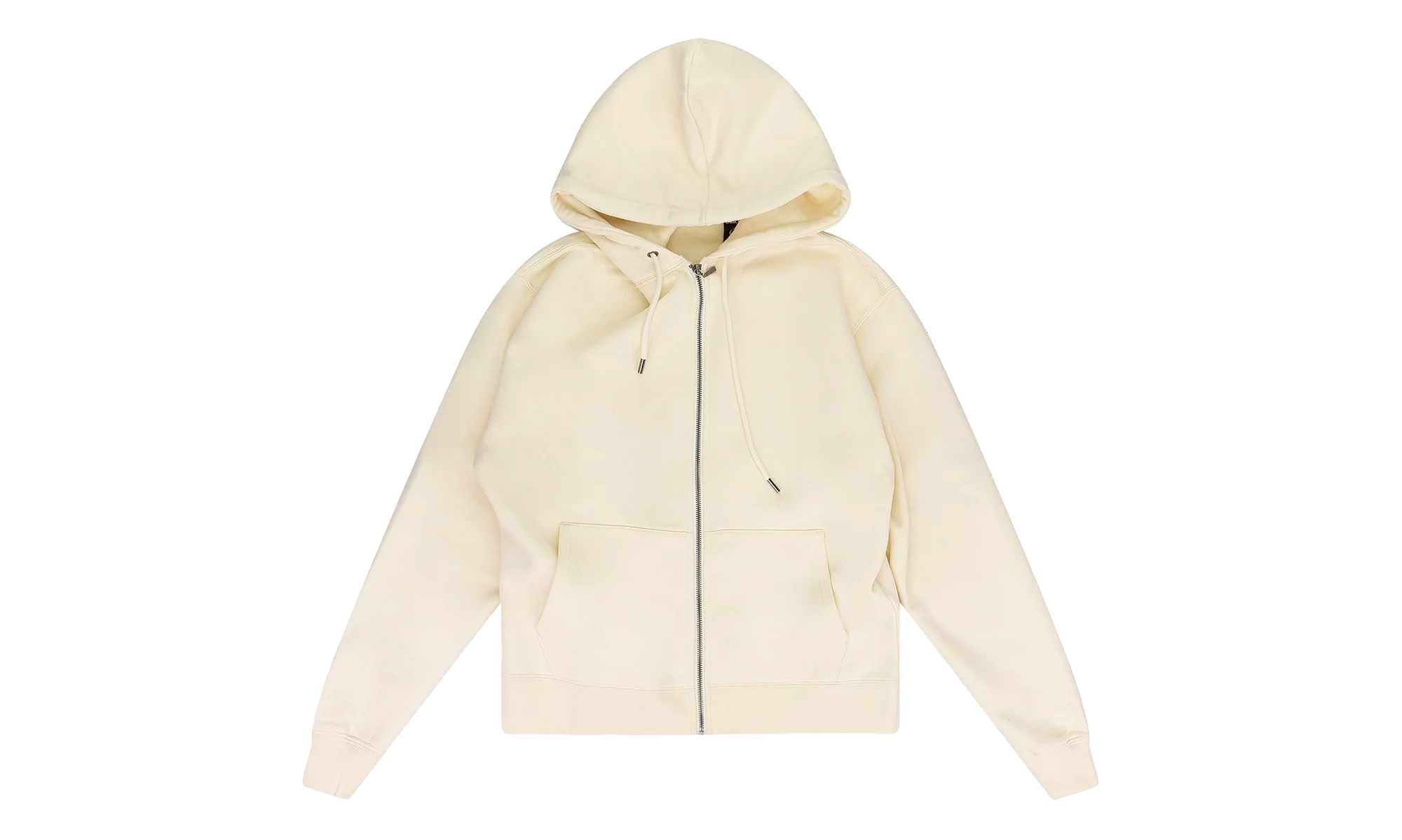 Basic Zip Hoodie "Cream" SLR MHDS 0001