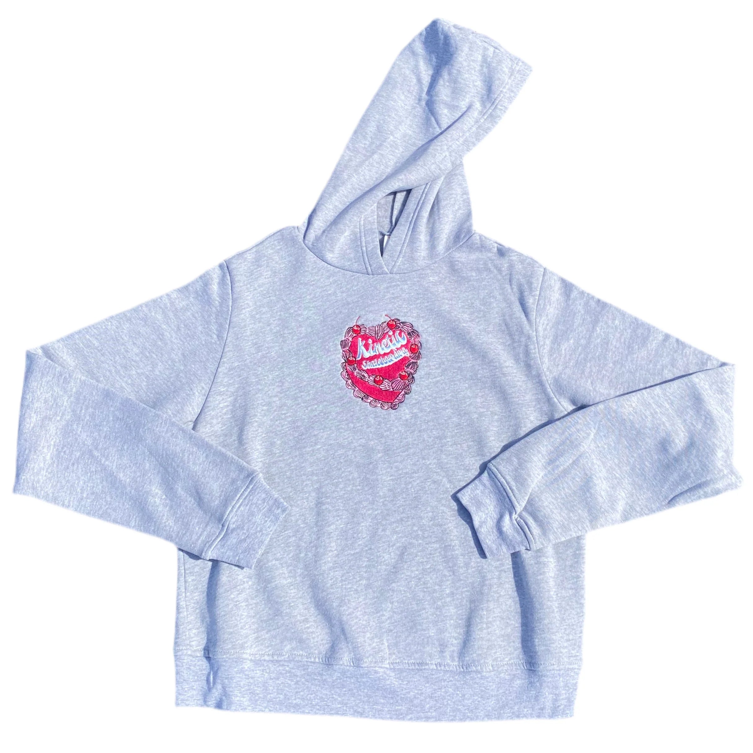 Kinetic CAKE Womens Hoodie Heather Grey