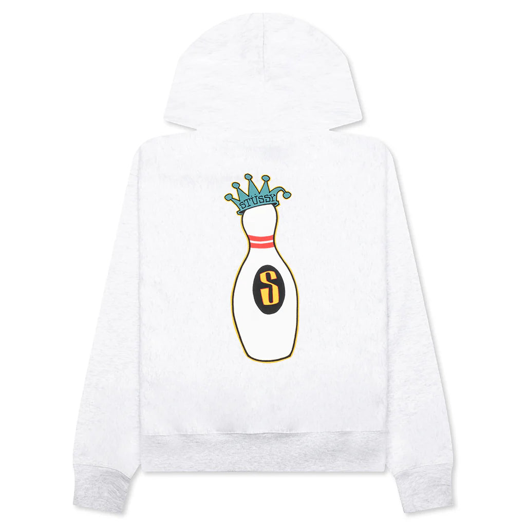 Kingpin Zip Hoodie Ash Heather