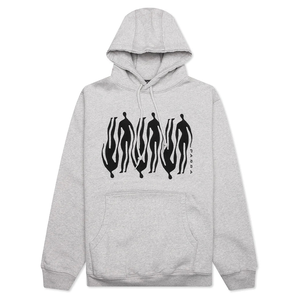 Connected Guy Hooded Sweatshirt Heather Grey