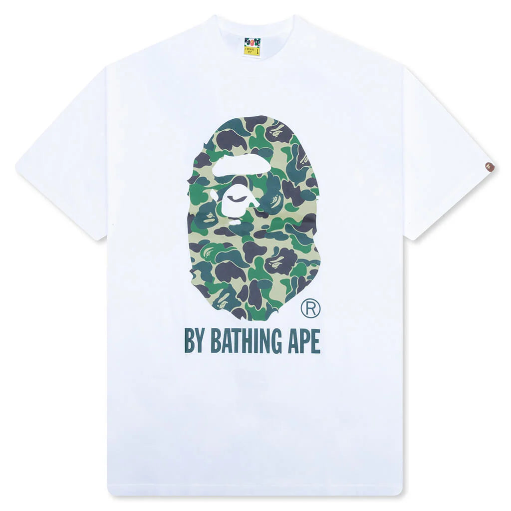 ABC Camo By Bathing Ape Tee White Green