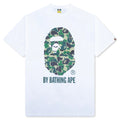 ABC Camo By Bathing Ape Tee White Green